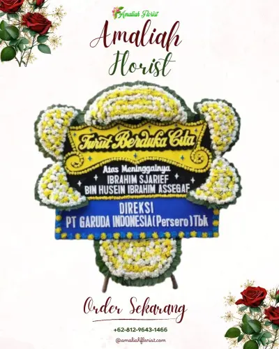 Papan Bunga Duka di Undaan