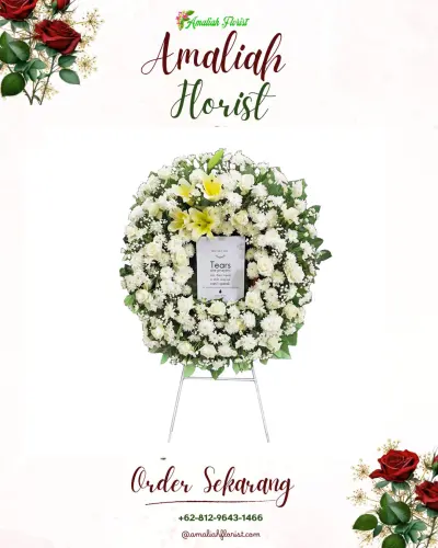 Krans Bunga Duka Cita di Undaan